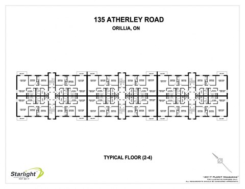 Floor plan for 2 beds, 1 bath, 833 sqft